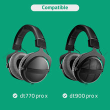 画像をギャラリービューアに読み込む, Geekria アポロ Apollo 銀メッキ アップグレード オーディオ ケーブル Beyerdynamic DT 900 PRO X, DT 770 PRO X, 6.35mm/3.5mmと互換性あり 交換 ヘッドホン コード デスクトップ アンプ用 (9.4ft / 3m)