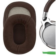 画像をギャラリービューアに読み込む, Geekria イヤーパッド Comfort 互換性 パッド ソニー Sony MDR-1ABT, MDR-1RBT, MDR-1RNC ヘッドホンに対応 パッド イヤー / イヤーカップ ( ベロア / 褐色 )