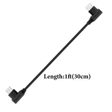 画像をギャラリービューアに読み込む, Geekria Micro USB OTGケーブル DJI Mavic Mini/2 Pro/Zoom、Mavic Air、Spark送信機用 USB-Cスマホ対応 ドローン送信機接続用 短いL字型データコード(30cm)