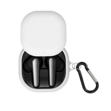 画像をギャラリービューアに読み込む, Geekria シリコン カバー 互換性 カバー Anker Soundcore Liberty Air 2 Pro 対応 True Wireless Earbuds 充電ケース充電ケースカバー 外装カバー キーホルダーフック付き、充電ポートアクセス可能 (White)
