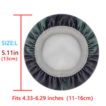 画像をギャラリービューアに読み込む, Geekria カバー 2 ペア 互換性 イヤーパッドカバー (SGS認証済) 劣化防止、防塵 ヘッドホン交換用 ストレッチニット 11-16CM ヘッドホン用 洗濯可 ( Size L / 緑)