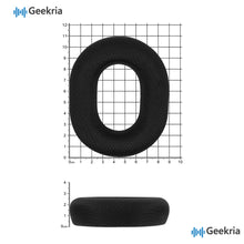 画像をギャラリービューアに読み込む, Geekria イヤーパッド Comfort 互換性 パッドレイザー Razer BlackShark V3 Pro (Do Not Fit V3 Wireless/ V3X) ヘッドホンに対応 パッド イヤー / イヤーカップ メッシュファブリック (黒)