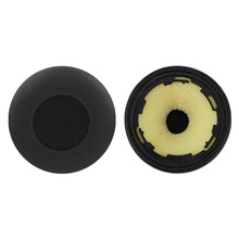 画像をギャラリービューアに読み込む, Geekria イヤーパッド QuickFit 互換性 パッド ジャブラ Jabra Evolve 75 UC, 75, 75+, 75 MS ヘッドホンに対応 パッド イヤー / イヤーカップ(プロテインレザー / 黒)