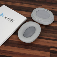 画像をギャラリービューアに読み込む, Geekria イヤーパッド QuickFit プロテインレザー 互換性 パッド エディファイアー Edifier W800BT (CMIIT ID:2019DP1007 ) ヘッドホンに対応 パッド イヤー / イヤーカップ (グレー)