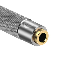 画像をギャラリービューアに読み込む, Geekria 6.35mm (1/4") オス - 3.5mm (1/8") メス ステレオ オーディオ ジャック ヘッドフォン プラグ アダプター、アルミ合金変換オーディオ プラグ、金メッキ アダプター