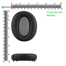 画像をギャラリービューアに読み込む, Geekria イヤーパッド QuickFit 互換性 パッド Edifier W820NB ヘッドホンに対応 パッド イヤー / イヤーカップ (プロテインレザー /黒)