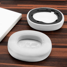 画像をギャラリービューアに読み込む, Geekria イヤーパッド QuickFit 互換性 パッド ジェイビーエル JBL Live 650 BTNC, Lifestyle E65BTNC, Duet NC, Live 660 NC ヘッドホンに対応 パッド イヤー / イヤーカップ (プロテインレザー / グレー)