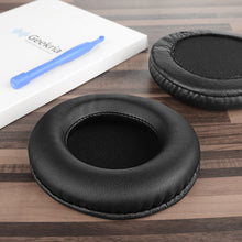 画像をギャラリービューアに読み込む, Geekria イヤーパッド QuickFit 互換性 パッド ソニー Sony MDR-CD250 ヘッドホンに対応 パッド イヤー / イヤーカップ ( プロテインレザー / ブラック )