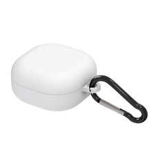 画像をギャラリービューアに読み込む, Geekria シリコンカバー 互換性 カバーサムスン SAMSUNG Galaxy Buds FE 対応充電ケース True Wireless Earbuds カバー 外装カバーキーホルダーフック付き、充電ポートアクセス可能(白)