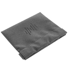 画像をギャラリービューアに読み込む, Geekria ポッチ イヤホン ポーチケースイヤホン保護 袋 小銭入れ 小物整理 USBメモリー/SD/TFカード/鍵収納 スマートフォンのアクセサリ携帯やすい (8.5 X 8 cm) (グレー / マイクロファイバー)