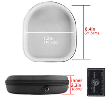 画像をギャラリービューアに読み込む, Geekria ケース 互換性 Shield ヘッドホンケース ハードケース 旅行用 ハードシェルケース ジェイビーエル JBL TUNE 770NC, Tour ONE, Tune 760NC, TUNE 750NC, Tune 720BT, Tune710BT, TUNE 700BT, Live 650BTNC に対応 収納ポーチ付属 (ブラック)