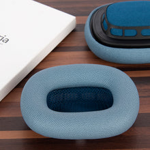 画像をギャラリービューアに読み込む, Geekria QuickFit イヤーパッド 互換性 パッド アップル Apple Airpod MAX ヘッドホンに対応 イヤパッド/イヤークッション/イヤーカップ ( プロテインレザー / 青 )