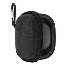 画像をギャラリービューアに読み込む, Geekria シールド イヤフォン ケースサムスン Samsung Galaxy Galaxy Buds3 FE, Buds 3 Pro, Galaxy Buds+ Plus トゥルー ワイヤレス イヤフォンに対応 交換用ハードシェル トラベル キャリング バッグ カラビナ クリップ付き (グレー)