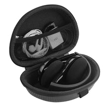 画像をギャラリービューアに読み込む, Geekria ケース Sheild ヘッドホンケース 互換性 ハードケース 旅行用 ハードシェルケース ロジクール Logitech H600, H800, H900, Zone Wireless, Zone Wireless Plus に対応 収納ポーチ付き (ブラック)