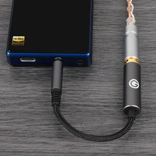 画像をギャラリービューアに読み込む, Geekria Apollo 3.5mm 4極バランス(オス)→ 4.4mm 5極バランス(メス)変換ケーブル バランス専用 オーディオアダプター