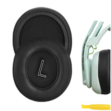 画像をギャラリービューアに読み込む, Geekria イヤーパッド QuickFit 互換性 パッド Astro Gaming A10 Gen 2, A10 Gen2 ヘッドホンに対応 パッド イヤー / イヤーカップ (プロテインレザー / 黒)