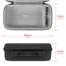 画像をギャラリービューアに読み込む, Geekria ケース Shield スピーカーケース 互換性 ハードケース 旅行用 ハードシェルケース Ultimate Ears EVERBOOM に対応 収納ポーチ付き (濃い灰色)