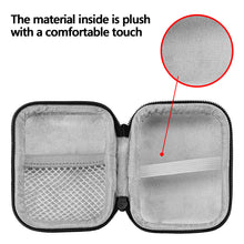 画像をギャラリービューアに読み込む, Geekria Shield キャリーケース Fender Mustang Micro ヘッドホンアンプケース対応 交換用ハードシェル トラベルキャリーバッグ ケーブル収納付き (グレー)