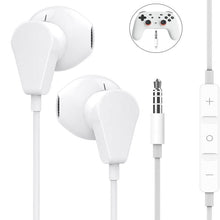 画像をギャラリービューアに読み込む, Geekria ゲーミングイヤホン 有線 3.5MM PC PlayStation 4 スマホ Google Stadia 新バージョン Xbox One 等に対応 マイク ボリュームコントロール 付き 120cm ホワイト