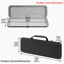 画像をギャラリービューアに読み込む, Geekria フルサイズ キーボードケース、ハードシェル トラベルキャリーバッグ、ロジクール Logicool MX メカニカル ワイヤレス イルミネーション パフォーマンス キーボード/ロジクール Logicool MK955 / Signature Slim K950 と互換性あり