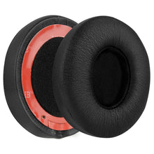 画像をギャラリービューアに読み込む, Geekria イヤーパッド QuickFit 互換性 パッド ビーツバイドクタードレ Beats Solo 3, Solo 3.0 Wireless (A1796) ヘッドホンに対応 パッド イヤー / イヤーカップ プロテインレザー (ブラック)