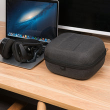 画像をギャラリービューアに読み込む, Geekria Shield ヘッドホンケース コルセア Corsair Void v2 Wireless、HS80、Virtouso、HS55、HS65 対応 交換用ハードシェルトラベルキャリーバッグ ケーブル収納付き (ダークグレー)
