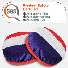 画像をギャラリービューアに読み込む, Geekria カバー 2 ペア 互換性 イヤーパッドカバー (SGS認証済) 劣化防止、防塵 ヘッドホン交換用 ストレッチニット 8-11CM ヘッドホン用 洗濯可 ( 中くらい / フランスの旗)