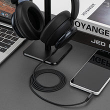 画像をギャラリービューアに読み込む, Geekria ケーブルナイロン編組互換性 オーディオコード アンカー Anker Soundcore Space One Pro, H30i, Space One, Q20i, Space Q45, Life Q35, Life Q30, Life 2 Active ヘッドホンケーブル、3.5mm に適合する 1.2 m