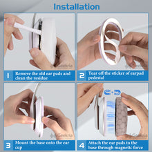 画像をギャラリービューアに読み込む, Geekria イヤーパッド SNAP マグネチック 互換性 パッド ビーツバイドクタードレ Beats Studio 3 Wireless, Studio 2 Series ヘッドホンに対応 パッド イヤー / イヤーカップ プロテインレザー (ブラウン, 1組)