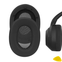 画像をギャラリービューアに読み込む, Geekria イヤーパッド QuickFit 互換性 パッド ソニー Sony ULT WEAR, WH-ULT900N ヘッドホンに対応 パッド イヤー / イヤーカップ プロテインレザー (ブラック)