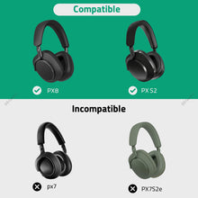 画像をギャラリービューアに読み込む, Geekria イヤーパッド QuickFit 互換性 パッド Bowers&Wilkins Px8, Px7 S2 ( Do Not Fit Px7, Px7 S2e) ヘッドホンに対応 パッド イヤー / イヤーカップ プロテインレザー (青)