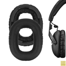 画像をギャラリービューアに読み込む, Geekria イヤーパッド QuickFit 互換性 パッド マーシャル Marshall Monitor III ANC, Monitor3 ヘッドホンに対応 パッド イヤー / イヤーカップ ( プロテインレザー /黒)