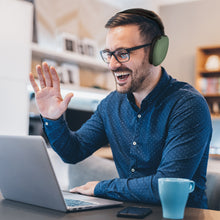 画像をギャラリービューアに読み込む, Geekria シリコンスキンカバー シリコンカバー 適合するAir-Pod Max ヘッドホンに対応/交換用 保護カバー シリコンカバー シリコンケース スクラッチプロテクションケース イヤピースカバー ヘッドセットスピーカースキンプロテクター(グリーン)