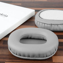 画像をギャラリービューアに読み込む, Geekria イヤーパッド QuickFit プロテインレザー 互換性 ヘッドバンパッド エディファイアー Edifier W800BT (FCC ID:Z9G-EDF41), K815, W808BT ヘッドホンに対応 パッド イヤー / イヤーカップ (グレー)