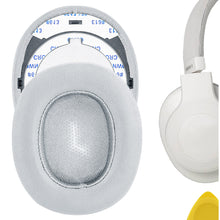 画像をギャラリービューアに読み込む, Geekria イヤーパッド QuickFit 互換性 パッド ジェイビーエル JBL E55BT ヘッドホンに対応 パッド イヤー / イヤーカップ (プロテインレザー / グレー)