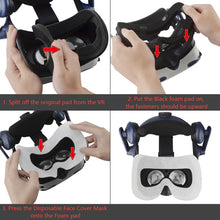 画像をギャラリービューアに読み込む, Geekria アイマスク HTC VIVE Pro Virtual カバー VR体験用 衛生布 Facial Mask Eye Mask 使い捨てカバー (フェイス*1 + カバー *100 )