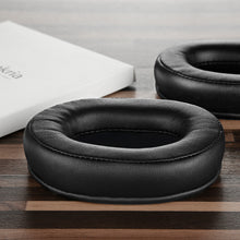 画像をギャラリービューアに読み込む, Geekria イヤーパッド QuickFit 互換性 パッド オーディオテクニカ Audio Technica ATH-M50X, M50XBT, M50xBT2, M60X, M50, ATH-M40X, M30, M20, AR5BT ヘッドホンに対応 パッド イヤー / イヤーカップ ( プロテインレザー / ブラック )
