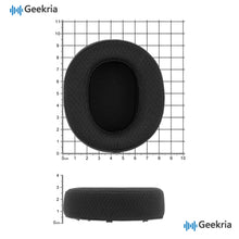 画像をギャラリービューアに読み込む, Geekria, メッシュ生地,交換用イヤーパッド,Sony INZONE H7 (WH-G700),INZONE H9 (WH-G900N) ヘッドホンと互換性あり,イヤークッション,修理用パーツ,ブラック