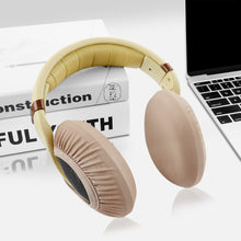 画像をギャラリービューアに読み込む, Geekria カバー 2 ペア 互換性 イヤーパッドカバー 劣化防止、防塵 ヘッドホン交換用 ストレッチニット 8-11CM ヘッドホン用 洗濯可 ( Medium / ライトブラウン)