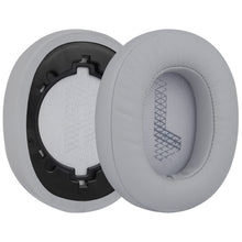 画像をギャラリービューアに読み込む, Geekria イヤーパッド QuickFit 互換性 パッド ジェイビーエル JBL LIVE 500BT ヘッドホンに対応 パッド イヤークッション / イヤーカップ (プロテインレザー / グレー)