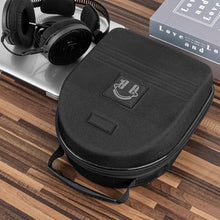 画像をギャラリービューアに読み込む, Geekria ケース Shield ヘッドホンケース 互換性 ハードケース 旅行用 ハードシェルケース オーディオテクニカ Audio-Technica ATH-R30x, ATH-R50x, ATHWS55i, ATHT400, ATHR70x, ATHA900x, ATHA700x, ATHA500x に対応 収納ポーチ付き (ブラック)