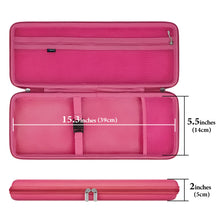 画像をギャラリービューアに読み込む, Geekria 75% キーボードケース、ハードシェルトラベルキャリーバッグ、コンパクトな84キーコンピューターメカニカルゲーミングキーボード用、Nuphy Air75、ロジクール Logicool POP Keys/ POP ICONコンボに対応 (ローズ)