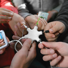 画像をギャラリービューアに読み込む, 3.5mmオーディオケーブル1-6分岐ケーブル