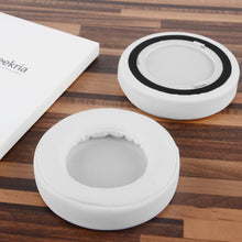 画像をギャラリービューアに読み込む, Geekria イヤーパッド QuickFit 互換性 パッド コルセア Corsair Virtuoso RGB, Virtuoso RGB Wireless SE, Virtuoso RGB Wireless XT ヘッドホンに対応 パッド イヤー / イヤーカップ (プロテインレザー / 白い)