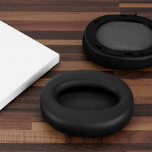 画像をギャラリービューアに読み込む, Geekria イヤーパッド QuickFit 互換性 パッド Edifier W820NB ヘッドホンに対応 パッド イヤー / イヤーカップ (プロテインレザー /黒)