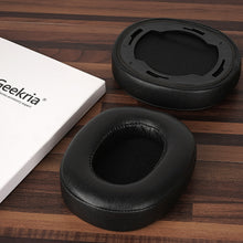 画像をギャラリービューアに読み込む, Geekria イヤーパッド QuickFit 互換性 パッド Turtle Beach Stealth Elite 800 ヘッドホンに対応 パッド イヤー / イヤーカップ (プロテインレザー / 黒)