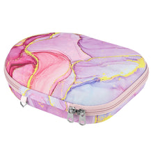 画像をギャラリービューアに読み込む, Geekria ケース NOVA ヘッドホンケース 互換性 ハードケース 旅行用 ハードシェルケース ボーズ Bose QuietComfortUltra, QC 45, QC 35 II, QC 35, QC 25, QC 2, QC 15, QC SE, 700NC, SoundTrue On-Ear, SoundTrue around ear II, SoundLink Around Ear に対応 収納ポーチ付き (ピンクの大理石)