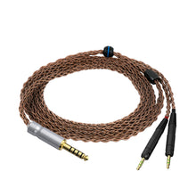 画像をギャラリービューアに読み込む, Geekria Apollo Copper アップグレード オーディオ ケーブル ATH ATH-R70X ヘッドフォン対応 4.4mm からデュアル 2.5mm 交換用ヘッドフォン コード 高解像度オーディオ愛好家向け HiFi ヘッドセット用 (4.9 フィート / 1.5 メートル)