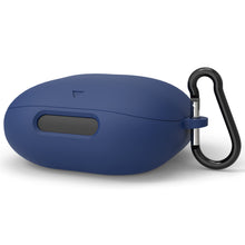 画像をギャラリービューアに読み込む, Geekria シリコンカバー 互換性 カバーアンカー Anker Soundcore Liberty 4 Pro 対応 True Wireless Earbuds 充電ケース充電ケースカバー 外装カバーキーホルダーフック付き、充電ポートアクセス可能、フロントLED可視 (青)