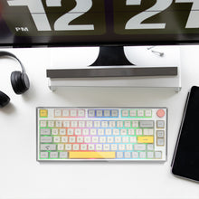 画像をギャラリービューアに読み込む, Geekria キーボード カバー ケース 互換品 EPOMAKER TH80 SE ガスケット 75%レイアウト/Glorious Gaming - GMMK PRO 75% ゲーミングキーボード 透明アクリルカバー 保護カバー